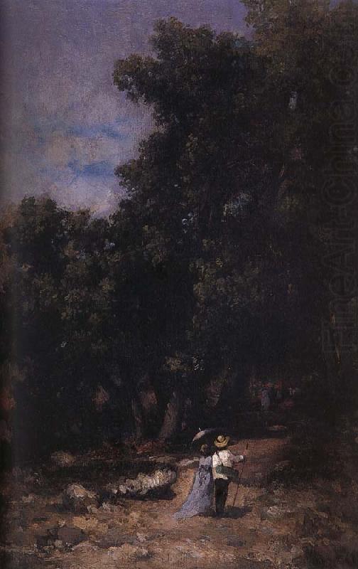 In the Woods of  Fontainebleau, Nicolae Grigorescu